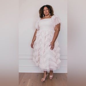 JessaKae Isla Dress in Pale Pink